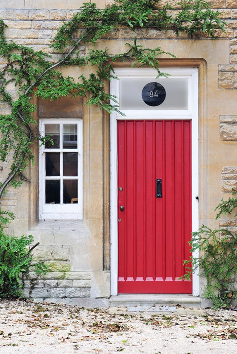 Personalised House Number Cut Out Bespoke Custom Frosted Window Film