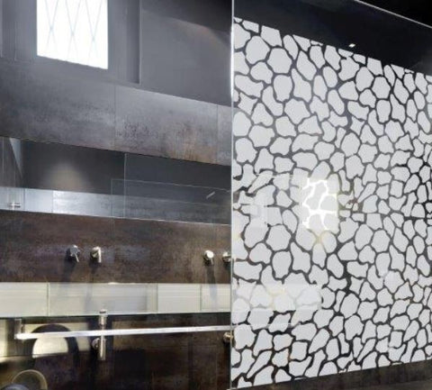 Irregular shaped frosted scales, Decorative Patterned Window Film 50cm, 76cm, 100cm, 152cm TRA