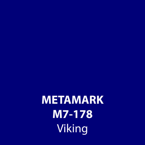 Viking Gloss Vinyl M7-178, Metamark 7 Series, self-adhesive, sticky back polymeric sign making vinyl