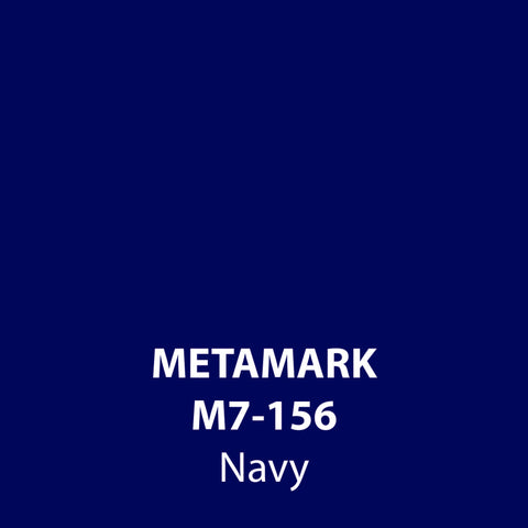 Navy Gloss Vinyl M7-156, Metamark 7 Series, self-adhesive, sticky back polymeric sign making vinyl