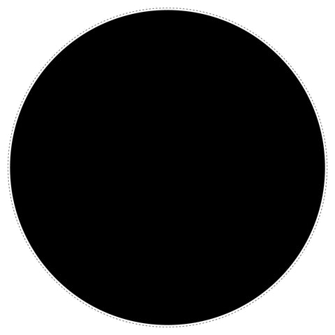 BB6 - Bespoke Circle chalkboard sticker, beautiful blackboard vinyl cut sticker, self adhesive easy install