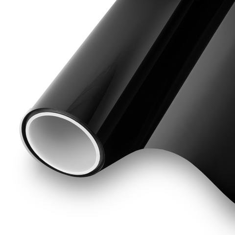 Black Crystal 25% Twin Ply, Metalized Car Privacy Window Tint