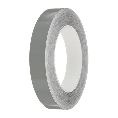 Light Grey Gloss Colour Pin Stripe tapes, 50m roll, sticky self-adhesive, vinyl decal line tape