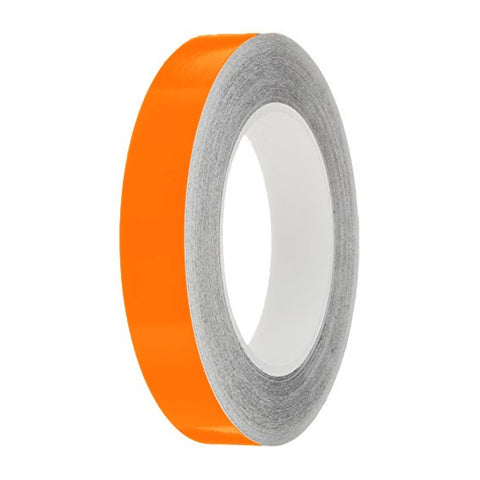 Melon Gloss Colour Pin Stripe tapes, 50m roll, sticky self-adhesive, vinyl decal line tape
