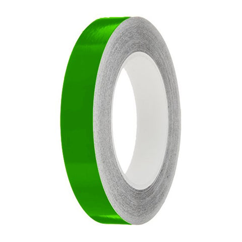 Grass Gloss Colour Pin Stripe tapes, 50m roll, sticky self-adhesive, vinyl decal line tape