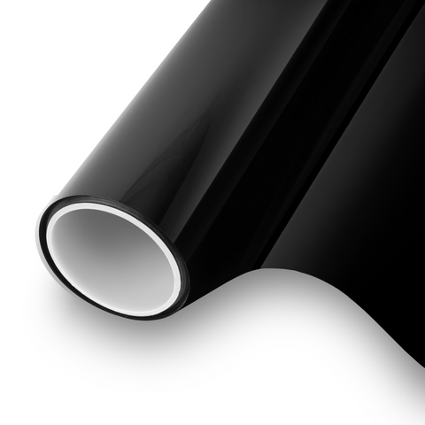 Black Crystal 4% Twin Ply, Metalized Car Privacy Window Tint