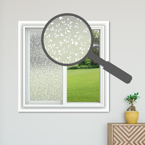 Floral Theme Window Film Sheets Kiku