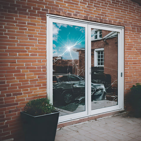 Mirror One Way, Safety & Security Window Film / Glass Protection / Sticky Back / 150 Micron