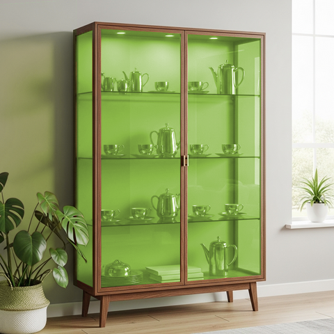 Green 35 Transparent Colourful Window Film Optically Clear Tint