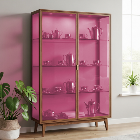 Raspberry 30 Transparent Colourful Window Film Optically Clear Tint