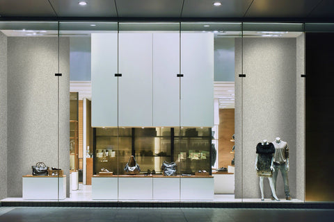 Cover Styl' - R7 Silver Glitter Self Adhesive Sticker, Vinyl Window Wall Door Furniture Covering