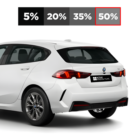 50% Light Black Window TInt Film