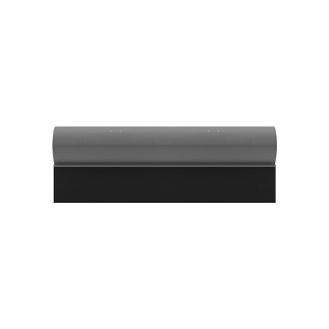 9" Turbo Black Tube Rubber Squeegee - Glass Cleaning, Tint Fitting Pro Tool