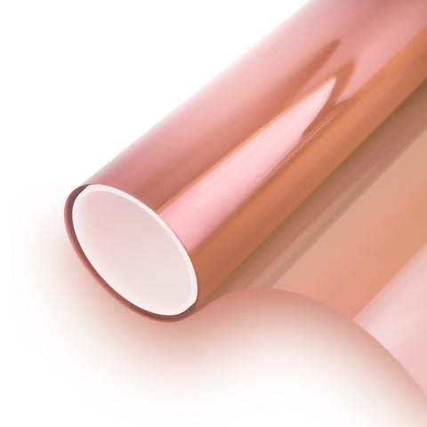 Bronze 25 Transparent Colourful Window Film Optically Clear Tint