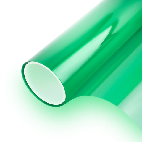 Green 40 Transparent Colourful Window Film Optically Clear Tint