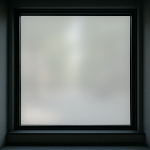 Mirror Silver & Frosted Two Tone Window Film
