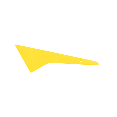 Yellow Quick Foot Hard Flex stiff squeegee