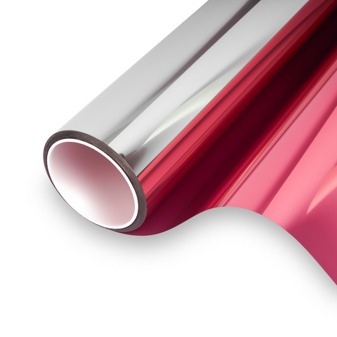 Mirror Red Window Film - One Way Tint