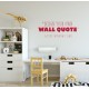 Create your own wall quote sticker