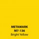 Bright Yellow Gloss Vinyl M7-136, Metamark 7 Series, self-adhesive, sticky back polymeric sign making vinyl