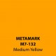 Medium Yellow Vinyl M7-132, Metamark 7 Series, self-adhesive, sticky back polymeric sign making vinyl