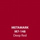 Deep Red Gloss Vinyl M7-148, Metamark 7 Series, self-adhesive, sticky back polymeric sign making vinyl