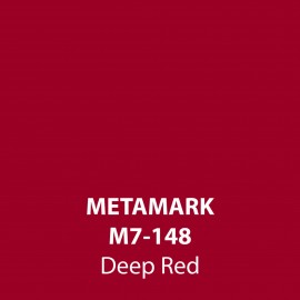 Deep Red Gloss Vinyl M7-148, Metamark 7 Series, self-adhesive, sticky back polymeric sign making vinyl