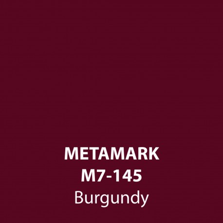 Burgundy Gloss Vinyl M7-145, Metamark 7 Series, self-adhesive, sticky back polymeric sign making vinyl