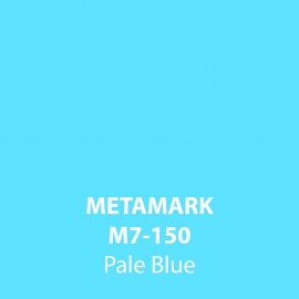 Pale Blue Gloss Vinyl M7-150, Metamark 7 Series, self-adhesive, sticky back polymeric sign making vinyl