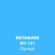 Olympic Gloss Vinyl M7-151, Metamark 7 Series, self-adhesive, sticky back polymeric sign making vinyl