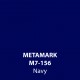 Navy Gloss Vinyl M7-156, Metamark 7 Series, self-adhesive, sticky back polymeric sign making vinyl