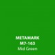 Mid Green Gloss Vinyl M7-163, Metamark 7 Series, self-adhesive, sticky back polymeric sign making vinyl