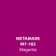 Magenta Gloss Vinyl M7-182, Metamark 7 Series, self-adhesive, sticky back polymeric sign making vinyl