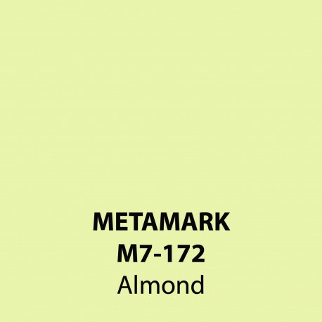 Almond Gloss Vinyl M7-172, Metamark 7 Series, self-adhesive, sticky back polymeric sign making vinyl