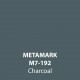 Charcoal Gloss Vinyl M7-192, Metamark 7 Series, self-adhesive, sticky back polymeric sign making vinyl