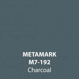 Charcoal Gloss Vinyl M7-192, Metamark 7 Series, self-adhesive, sticky back polymeric sign making vinyl