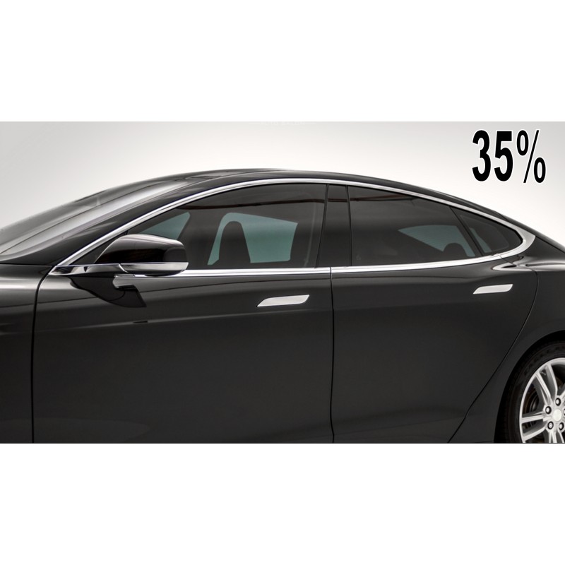 PREMIUM 35 LIMO CHARCOAL DYED POLYESTER CAR WINDOW TINT FILM