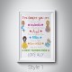Bespoke, personalised, best teacher, thank you, leaving gift, end of term present, poster