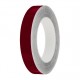 Burgundy Gloss Colour Pin Stripe tapes, 50m roll, sticky self-adhesive, vinyl decal line tape