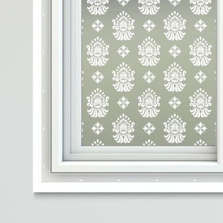 Victorian Theme Decorative Period Frosted Window Film