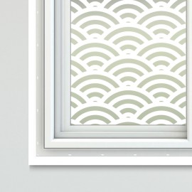 Art Nouveau Theme Window Film Sheets Haru
