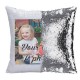 Custom Photo Magic Reveal Cushion Cover PERSONALISED Sequin Pillow Xmas Gift