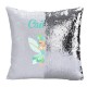 Blue Fairy Magic Reveal Cushion Cover PERSONALISED Sequin Pillow Xmas Gift