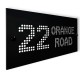 3D Acrylic Contemporary ‘Hole Punched’ Door Number / House Plaque (Rectangle)
