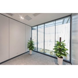 Contemporary Vertical Striped Window Film - Nue