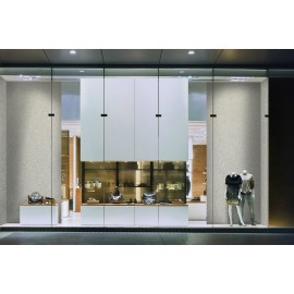 Cover Styl' - R7 Silver Glitter Self Adhesive Sticker, Vinyl Window Wall Door Furniture Covering