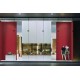 Cover Styl' - R8 Red Glitter Self Adhesive Sticker, Vinyl Window Wall Door Furniture Covering