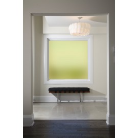 Plain Yellow Frosted Window Film