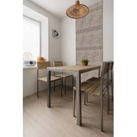 Cover Styl' - G6 Light Grey Wood Plank Effect Self Adhesive Sticker, Vinyl Window Wall Door Furniture Covering