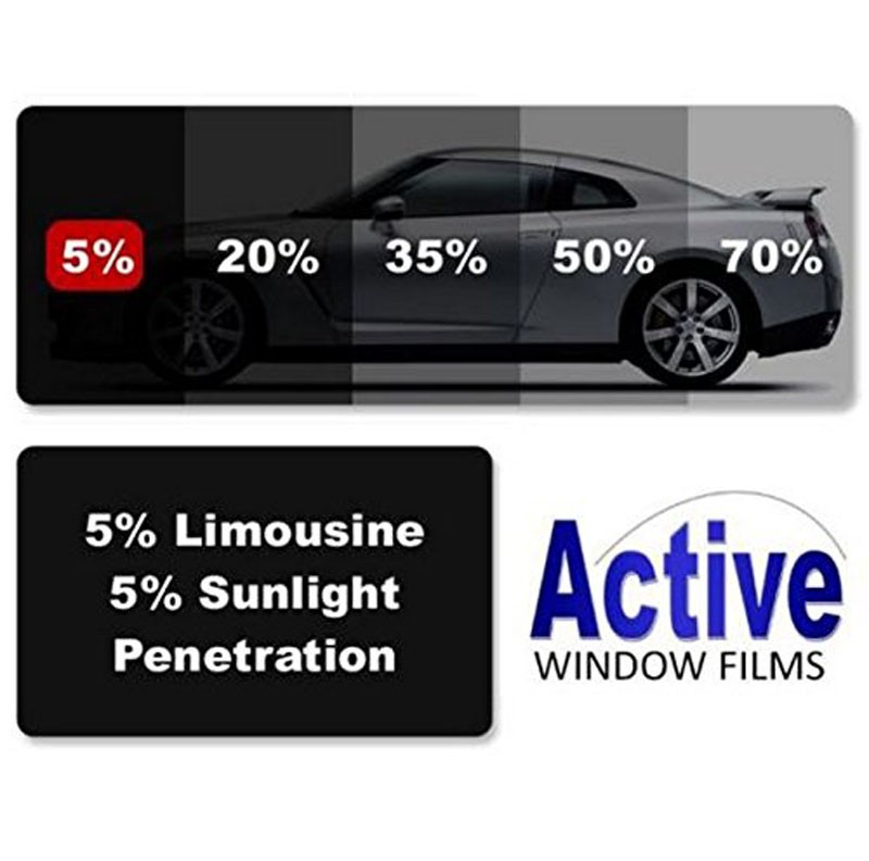 Details about   ULTRA LIMO BLACK 1% CAR VAN HOME WINDOW TINT FILM TINTING 3m x 76cm 